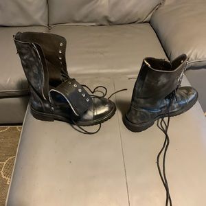Leather men’s freebies by Steven boots